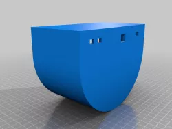 Display- and Button Box, Windsim