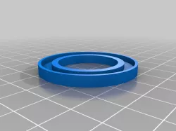 Dreidel 1 model rocket BT-60 C-ring 