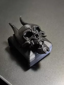 Ender 3 V2 QR Code Cover Oni Skull