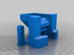 Ender 3V2 Dual Duct Satsana 5015 Blower fans +BLT