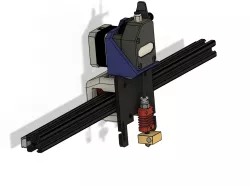 Ender 6 Linear Rail Mount X Carriage