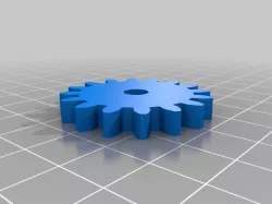 Fidget Spinning Gears