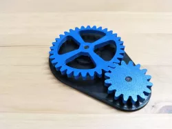 Fidget Spinning Gears