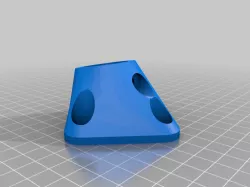 Furniture leg mounting bracket