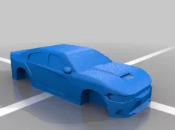 Gaslands Barebones Charger SRT-8 - 1/64