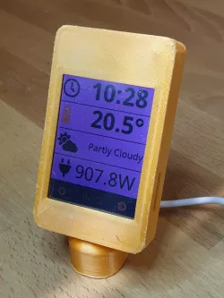 HASwitchPlate HASPOne Home Assistant enclosure for Nextion display and ESP8266