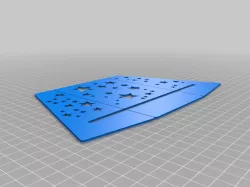holder for the lid of a jigsaw puzzle box 