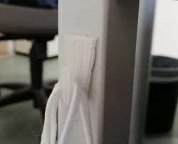Hook to stick with adhesive tape