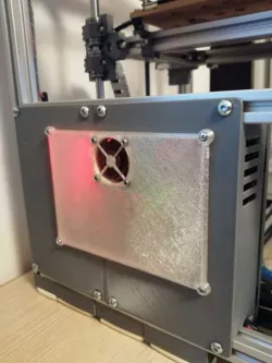 Hypercube electronic components mounts and boxes