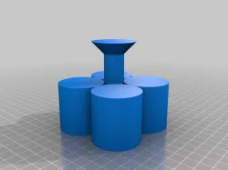 Jiffy pellet carrier with handle and watering port (Vase Mode)