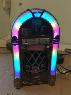 Jukebox with Neopixel Lights