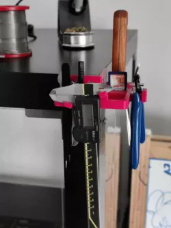 Lack corner tool rig
