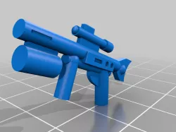 LEGO compatible set of sci-fi guns