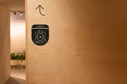 Library Signage on vinyl