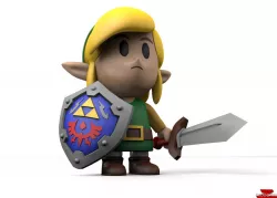 Link from Link's Awakening game- Multicolored