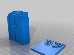 Mandalorian Tracking Fob case for DFPlayer Mini MP3 Player