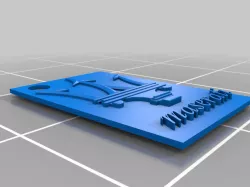 Maserati keychain