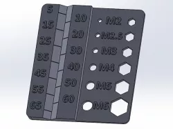 Metric Screw Gauge M2 - M6