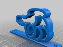 Mickey Mouse Hand Towel Hook