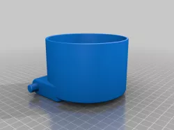 Modular Pegboard System - Resin Bottle Storage (Elegoo/Anycubic 1Kg)
