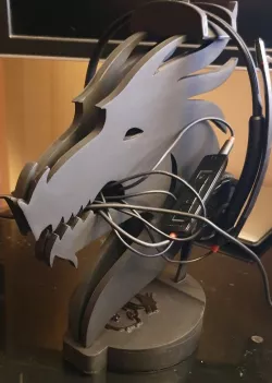 MSI dragon headphone stand