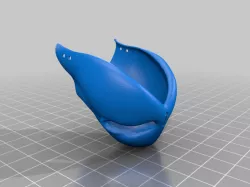 Noodle: Dragon fursuit head-base, eyes and teeth