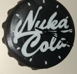Nuka Cola Clock with Hour tick marks.