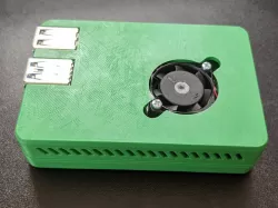Pi4 PoE hat top for Malolo case (Raspberry Pi 4)