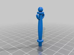 Playmobil pole for lighthouse