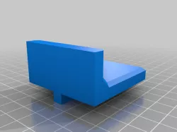 Poor man's "T-slot" knob and stop block