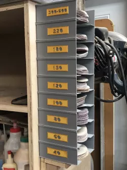 Random Orbital Sander Disc Trays