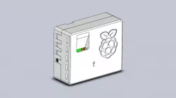 Rasperrymatic/ Homematic CCU Gehäuse/ cover/ housing with Raspberry Pi 4