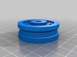 Replacement Luggage Wheel with Flexible Tire