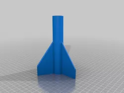 Rocket on sugar engine
