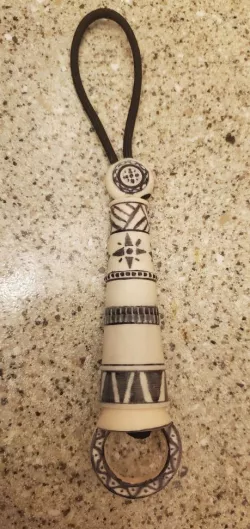 Saami inspired nålhus (needle case).