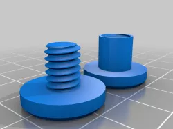 Scuba Backplate Wing Assembly Screw (Book Screw)