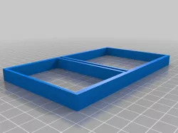 Single/Double Gang Socket Template - Compact (UK)