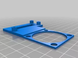 SKR 1.4 Turbo & Raspberry Pi Mount (with additional plate to relocate mosfet)