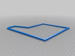 Subaru Mudflap Template