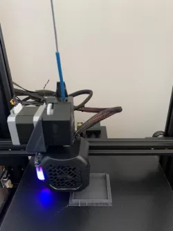 Support to use a BMG clone as direct drive in a Ender 3 V2 with stock hotend