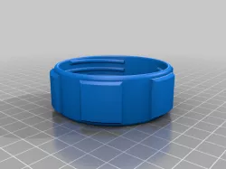 Syringe nut for silicone / liquid nails.