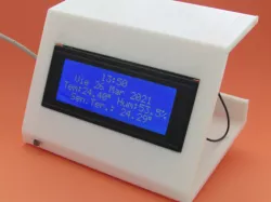 Temperature Humidity Clock Esp32