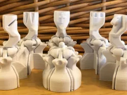 Transformer Chess Piece