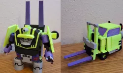 Transformers Animated Dirt Boss Figure
