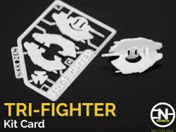 Tri-Fighter Mini Kit Card