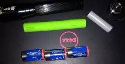 Triple C Cell to 18650 battery adapter