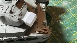 Victoria Miniatures Matilda battle tank turret magnet jig
