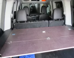 VW Caddy 4 feste Kofferraum Abdeckung (komplett falt- und herausnehmbar)