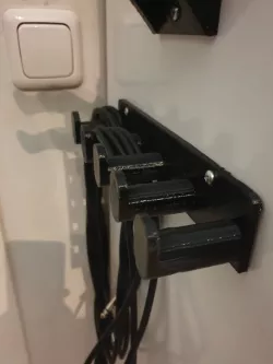 wallmount cable organizer