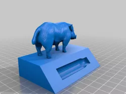 Wild Boar Trophy stand for .308 Cartridge
